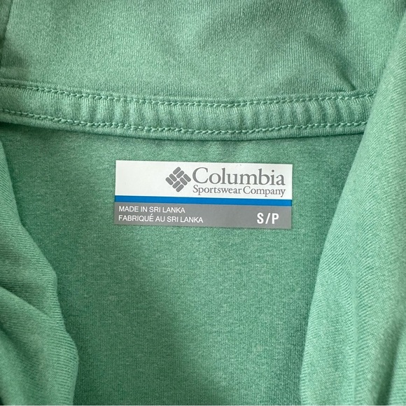 Columbia PFG Hooded Long Sleeve Shirt. Small. Green. - Picture 10 of 11